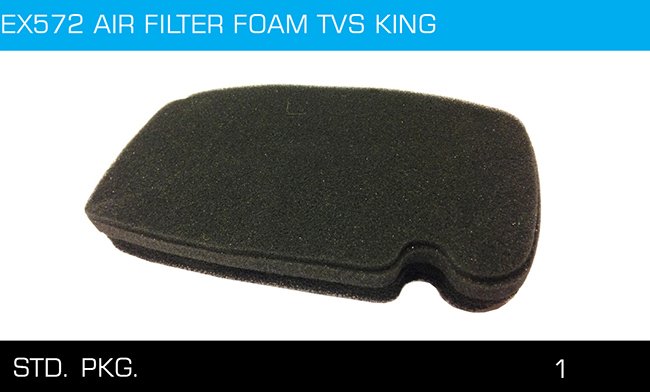 EX572 AIR FILTER FOAM TVS KING